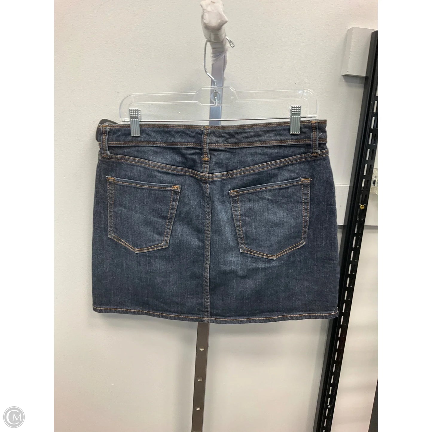 Skirt Mini & Short By Gap In Blue Denim, Size: 10