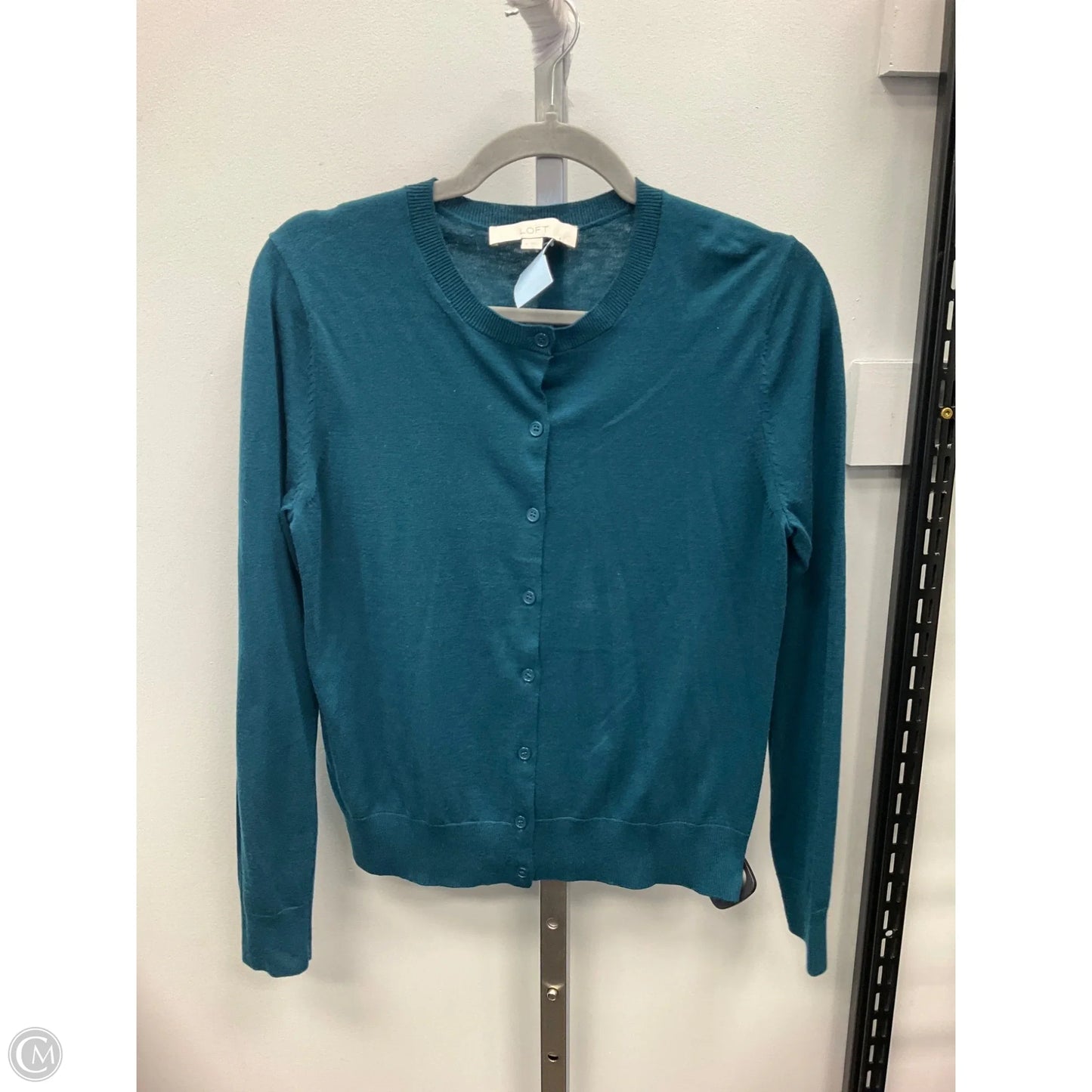 Cardigan By Loft In Teal, Size: M