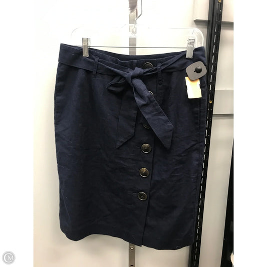 Skirt Midi By Boden In Navy, Size: 8