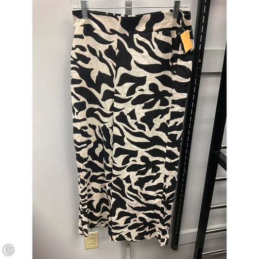 Pants Cropped By Rachel Zoe In Animal Print, Size: M