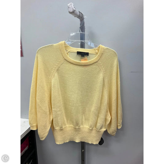 Sweater By Zara In Yellow, Size: L