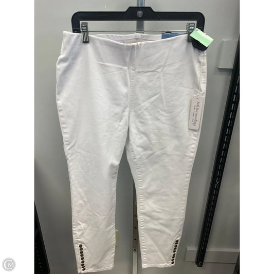 Jeans Straight By Soft Surroundings In White, Size: Mp