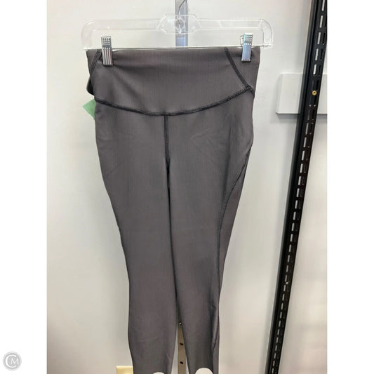 Athletic Leggings Capris By Lululemon In Black & Cream, Size: 6