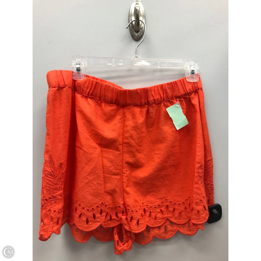 Shorts By Anthropologie In Orange, Size: M