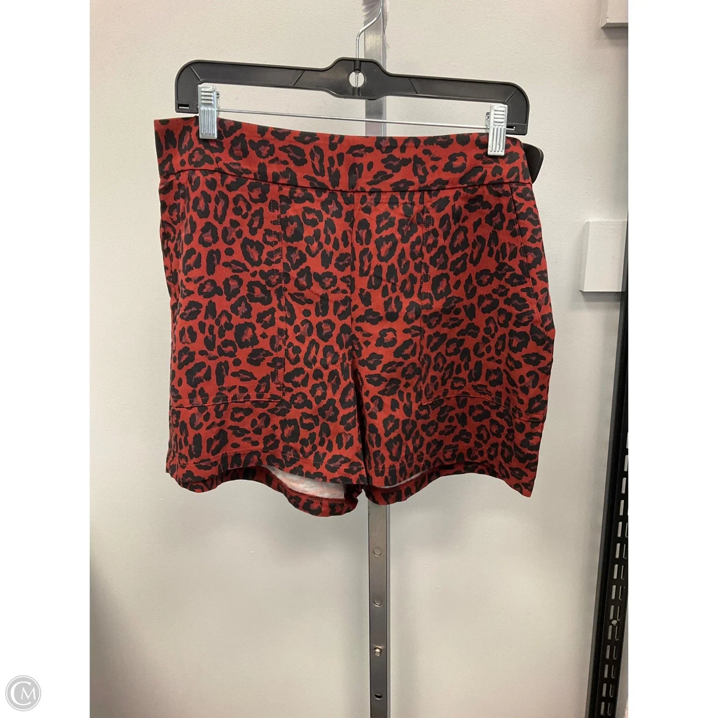 Shorts By Nine West Apparel In Animal Print, Size: M