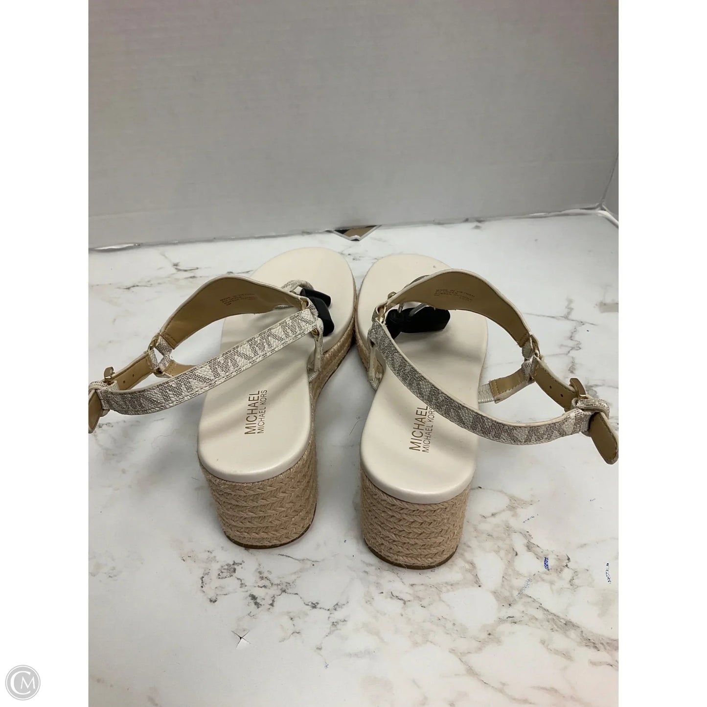 Shoes Designer By Michael Kors In Cream, Size: 6