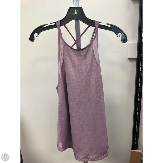 Athletic Tank Top By Lululemon In Purple, Size: S