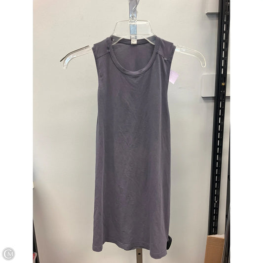 Athletic Tank Top By Lululemon In Grey, Size: S
