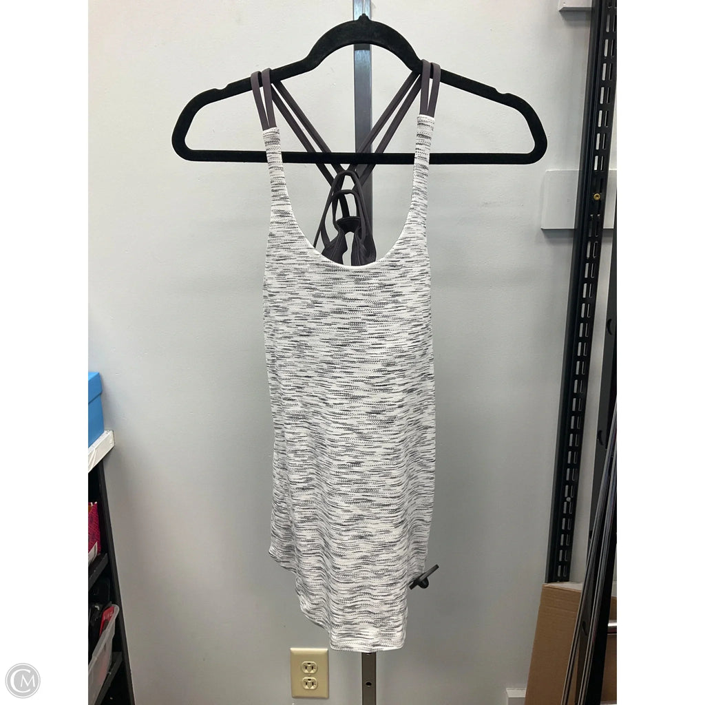 Athletic Tank Top By Lululemon In Grey, Size: 6