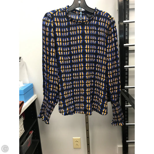 Top Long Sleeve By Rachel Zoe In Blue, Size: S