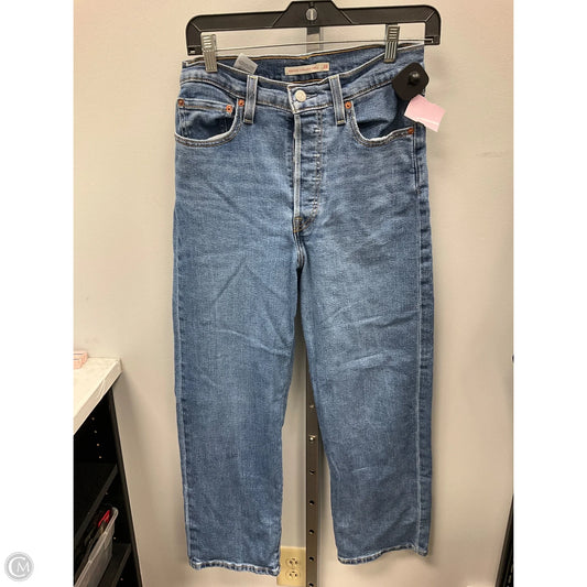 Jeans Boot Cut By Levis In Blue Denim, Size: 6