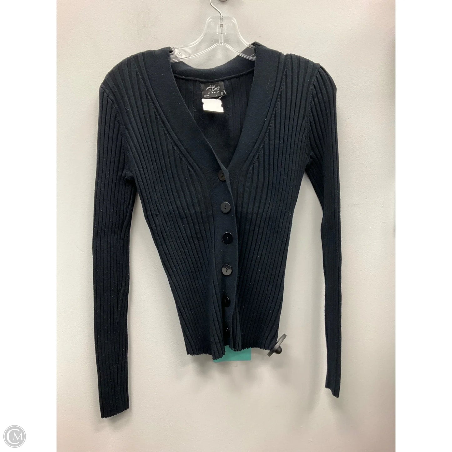 Cardigan By Milk & Honey In Black, Size: M