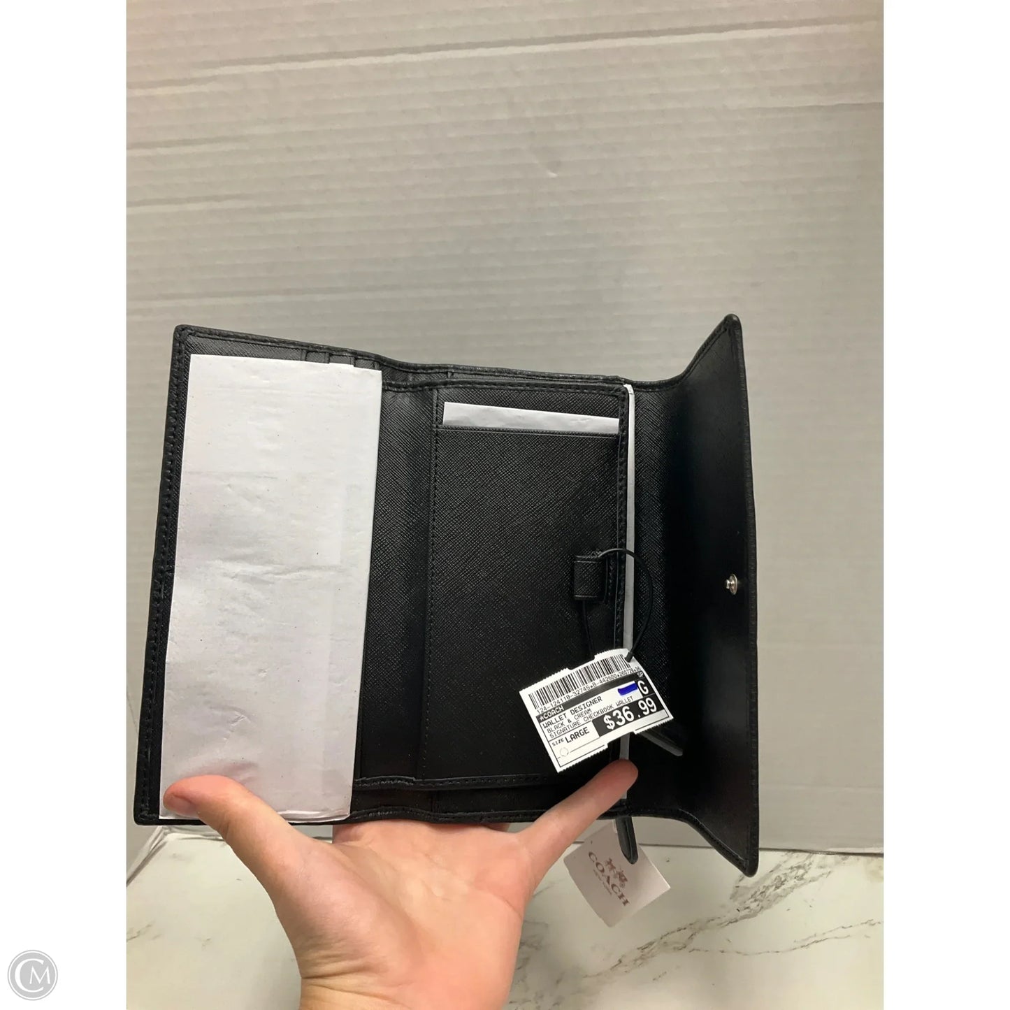 Wallet Designer By Coach, Size: Large
