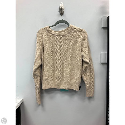 Sweater By H&m In Tan, Size: M