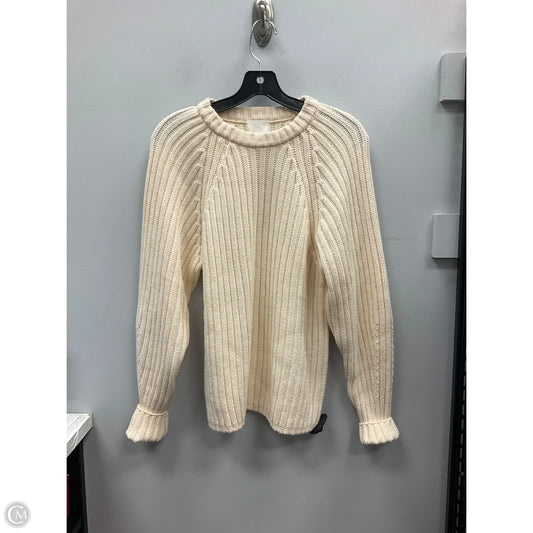 Sweater By H&m In Cream, Size: M