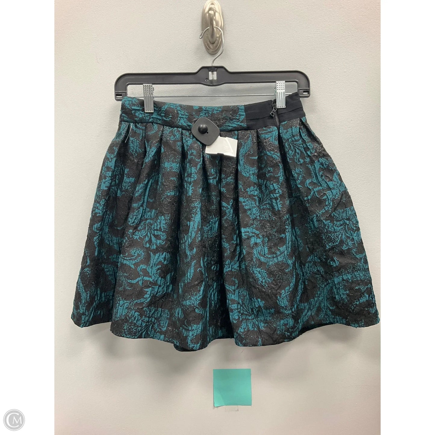 Skirt Designer By Alice + Olivia In Teal, Size: 2