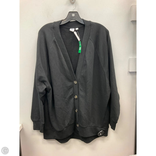 Sweater By Gap In Black, Size: L