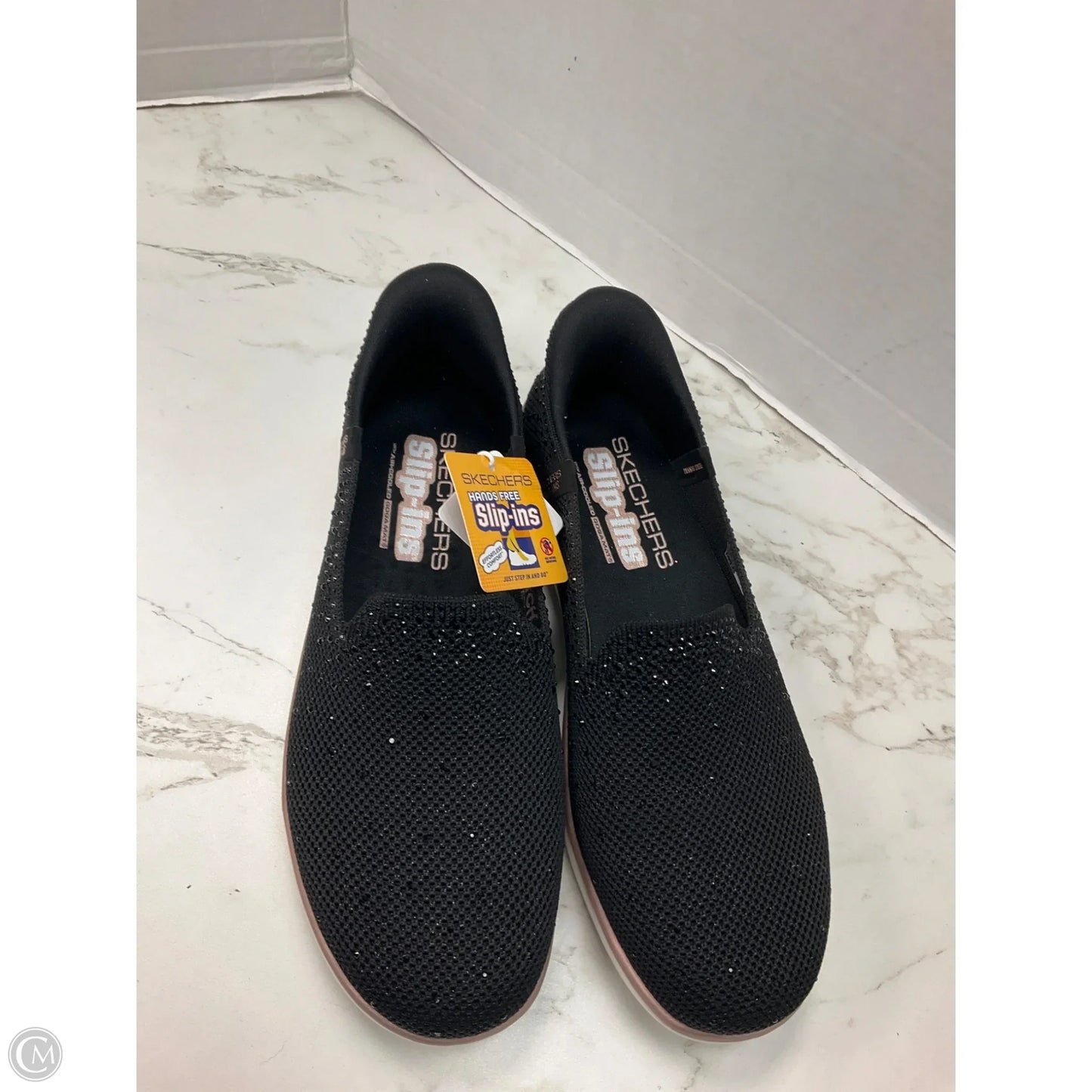 Shoes Athletic By Skechers In Black, Size: 9