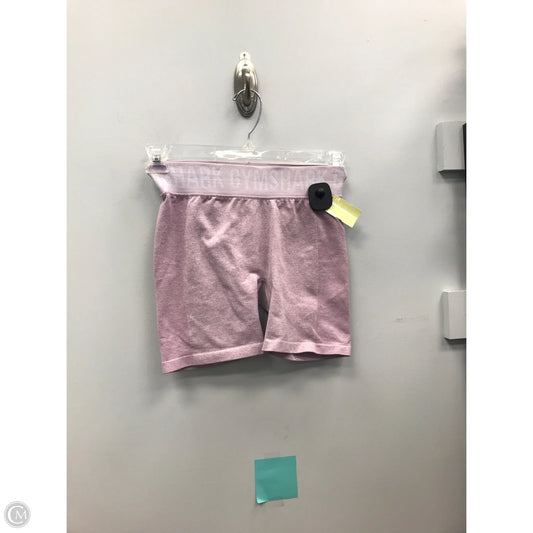 Athletic Shorts By Gym Shark In Pink, Size: M