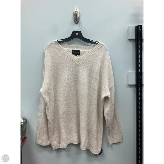 Sweater By Absolutely In Cream, Size: 2x