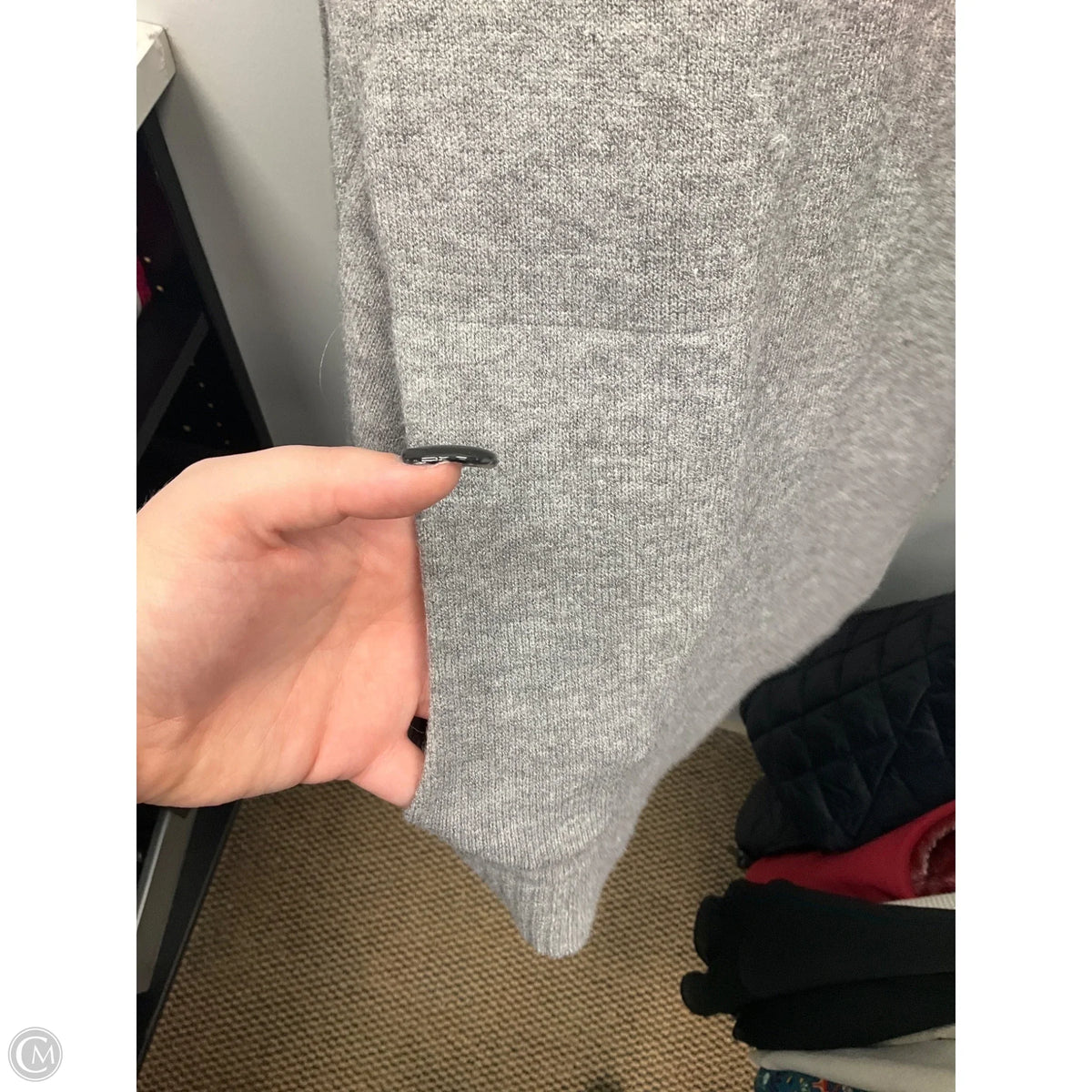Sweater By Cyrus In Grey, Size: L