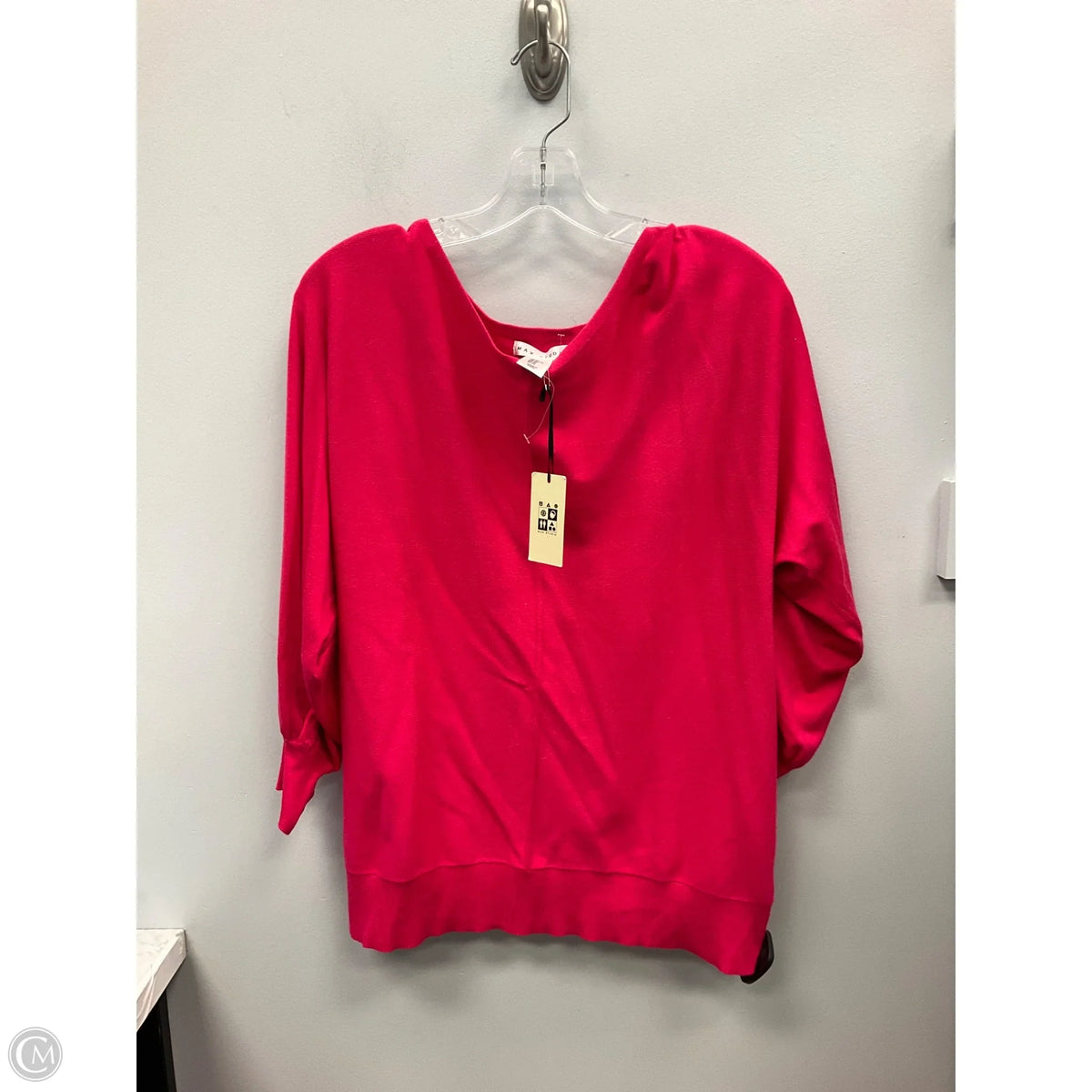 Top Long Sleeve By Max Studio In Pink, Size: Xl