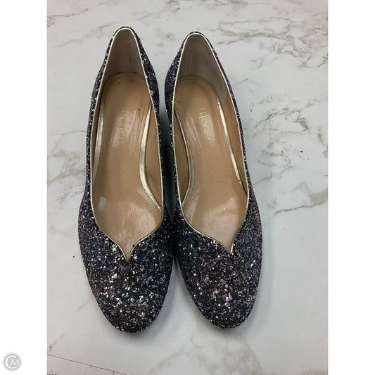 Shoes Heels Block By J Renee In Silver, Size: 8.5
