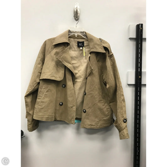 Jacket Moto By Kut In Green, Size: S