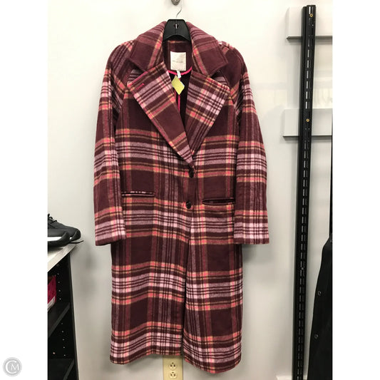 Coat Other By Avec Les Filles In Plaid Pattern, Size: Xs