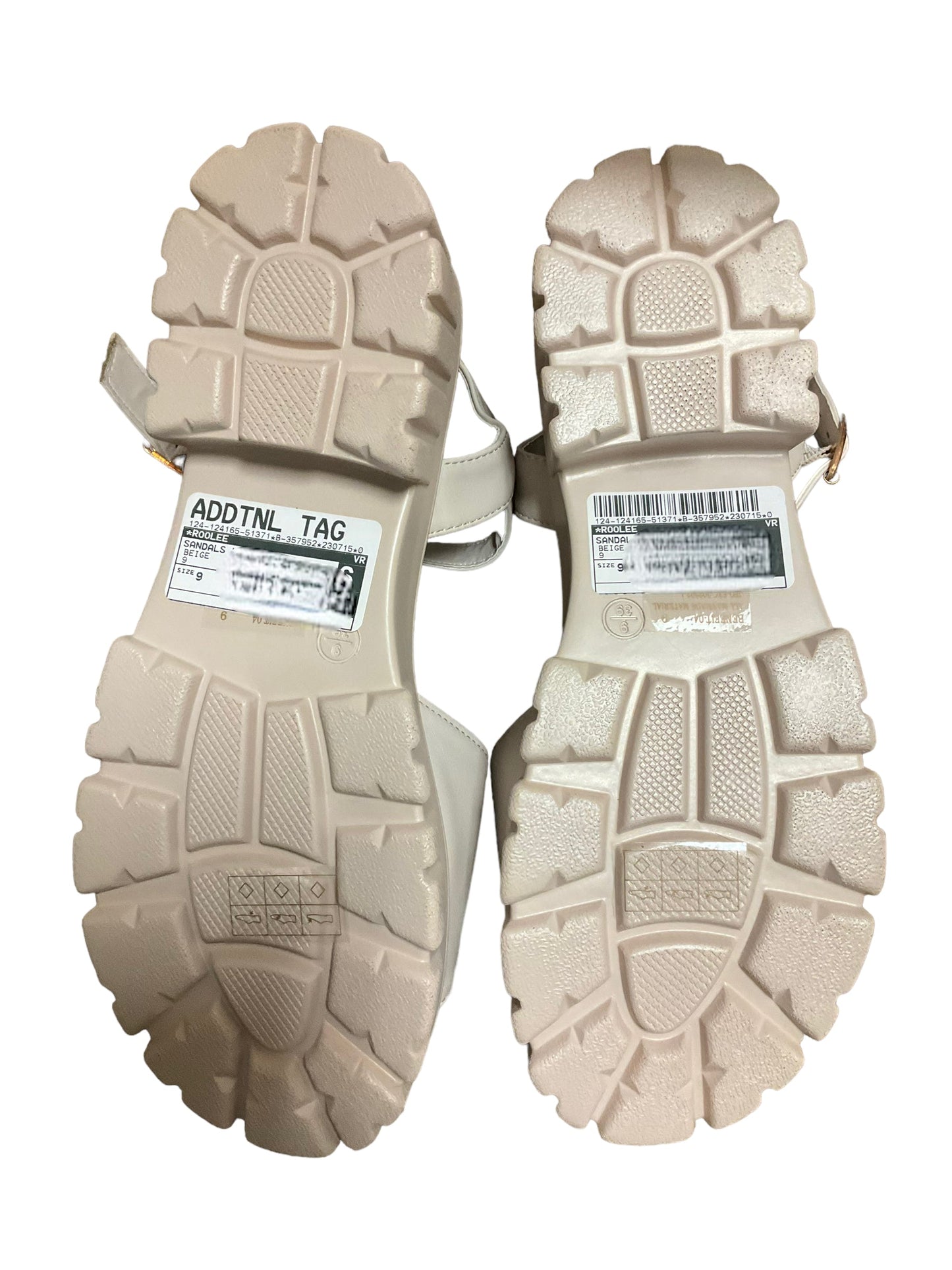 Sandals Heels Block By Roolee  Size: 9
