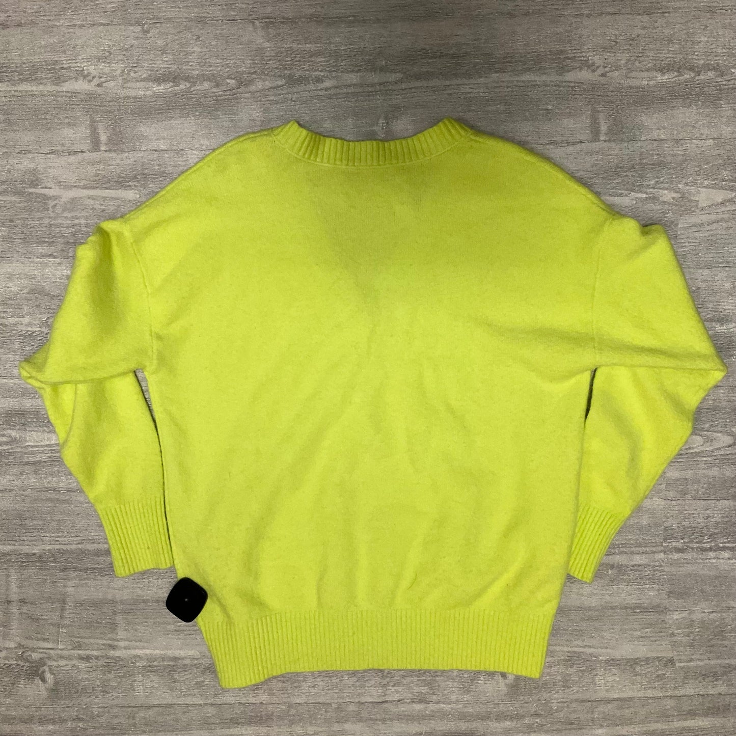 Sweater By Loft In Lime Green, Size: M