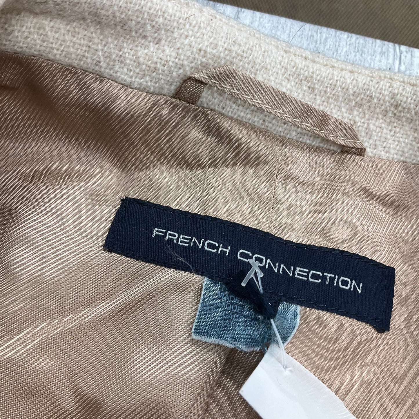 Coat Other By French Connection In Cream, Size: 8