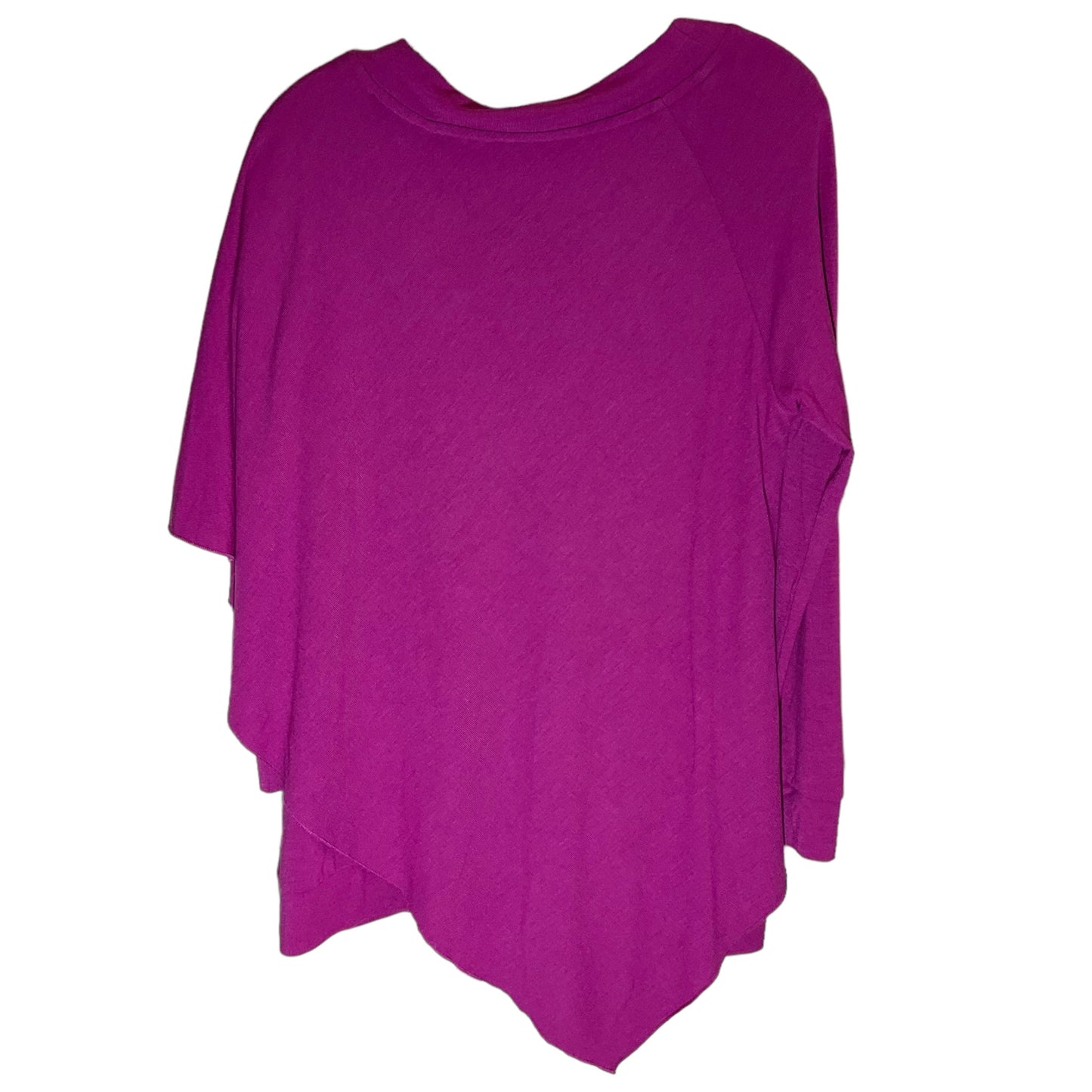 Top Long Sleeve By Soft Surroundings In Magenta, Size: Xs