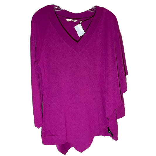 Top Long Sleeve By Soft Surroundings In Magenta, Size: Xs