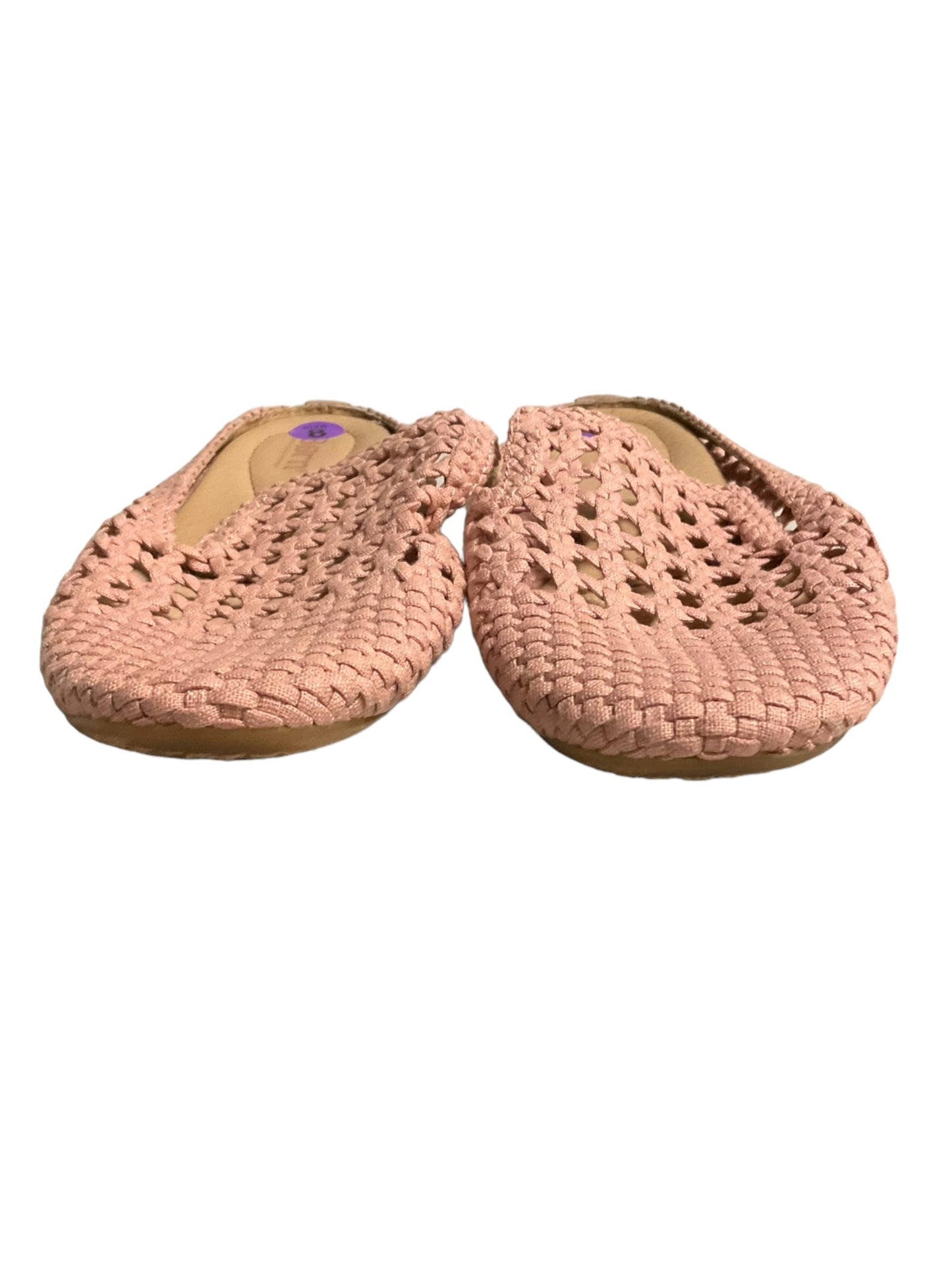 Pink Shoes Flats Born, Size 8