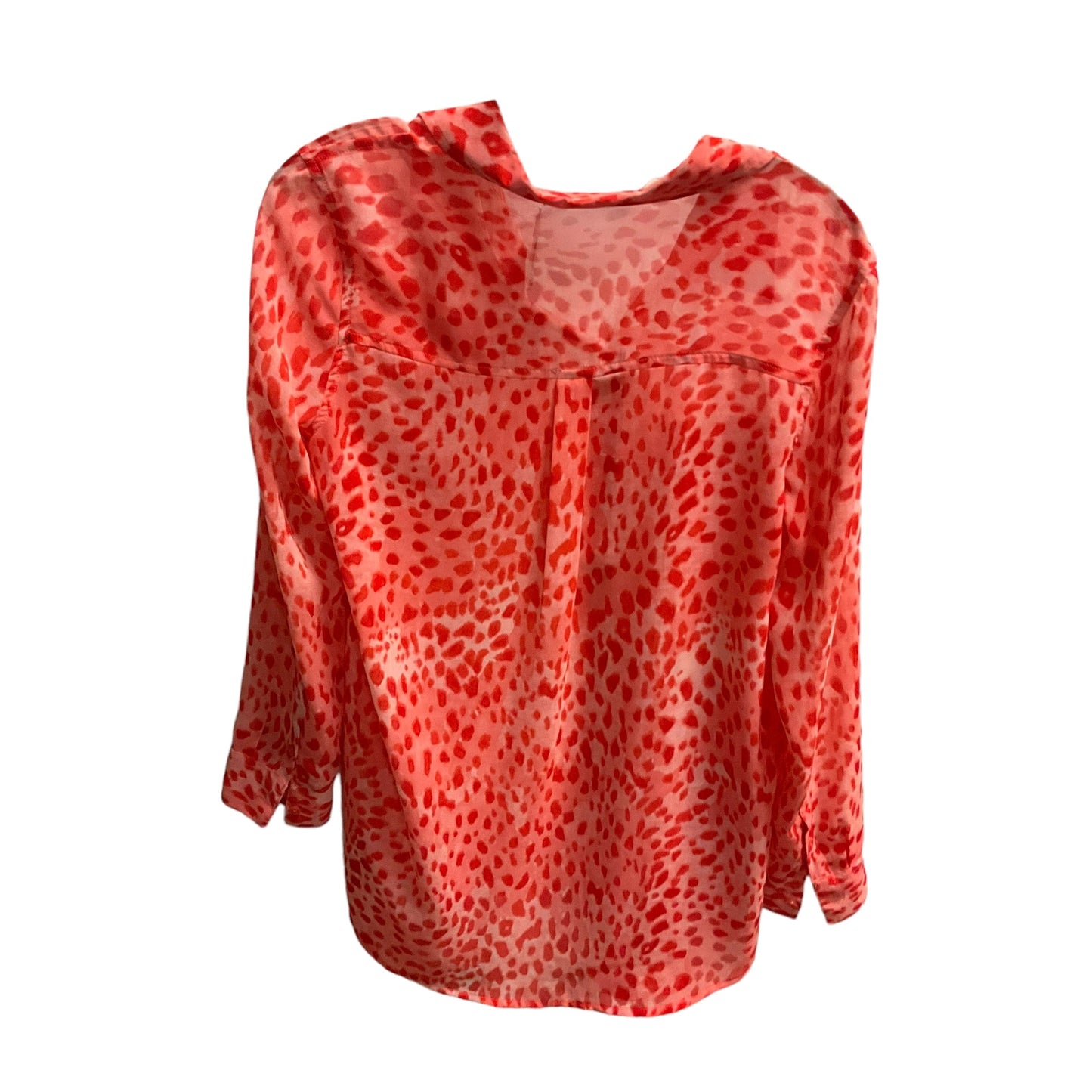 Orange Top Long Sleeve Ana, Size S