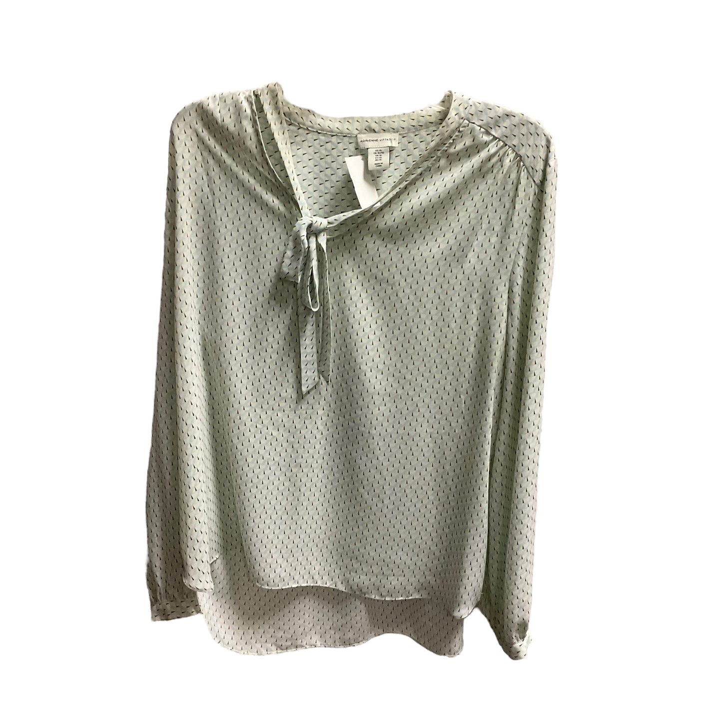 Top Long Sleeve By Adrienne Vittadini  Size: Xl