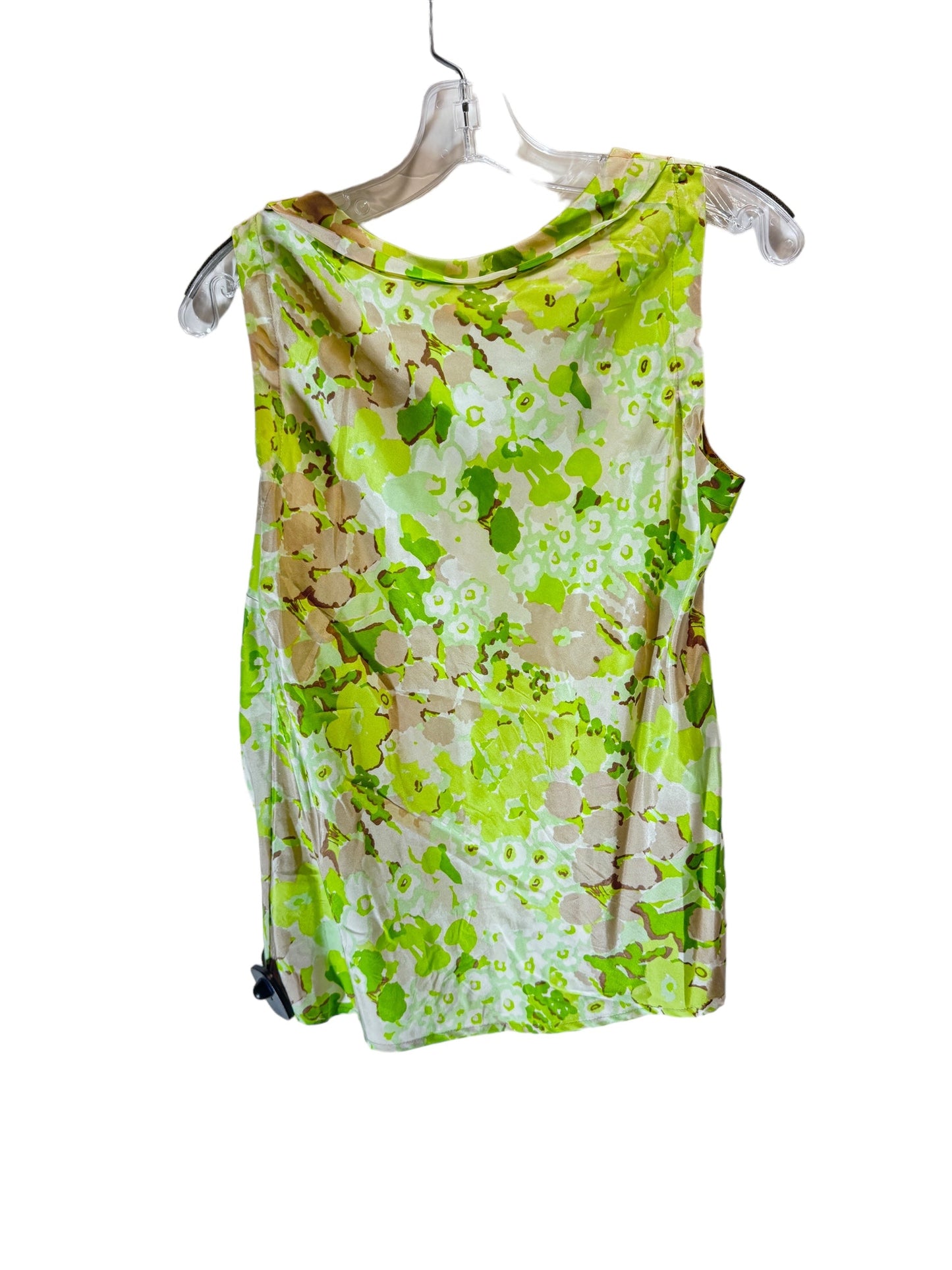 Green Top Sleeveless Willow & Clay, Size M