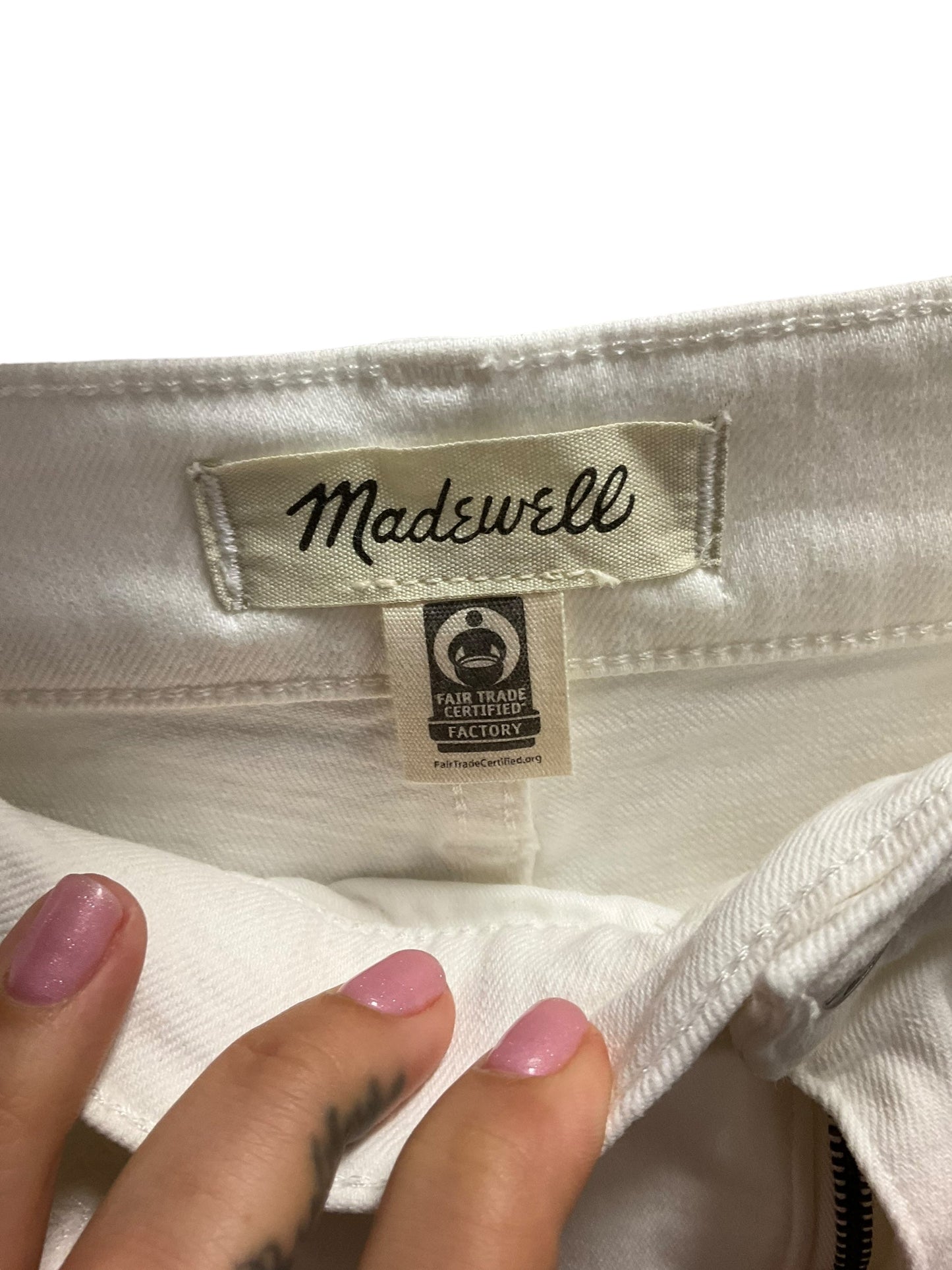 Cream Jeans Straight Madewell, Size 8