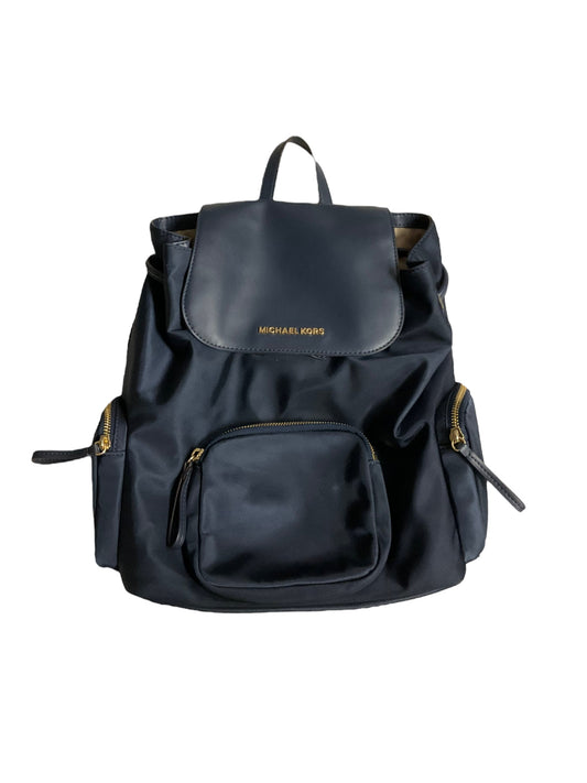 Navy Backpack Designer Michael Kors, Size Medium