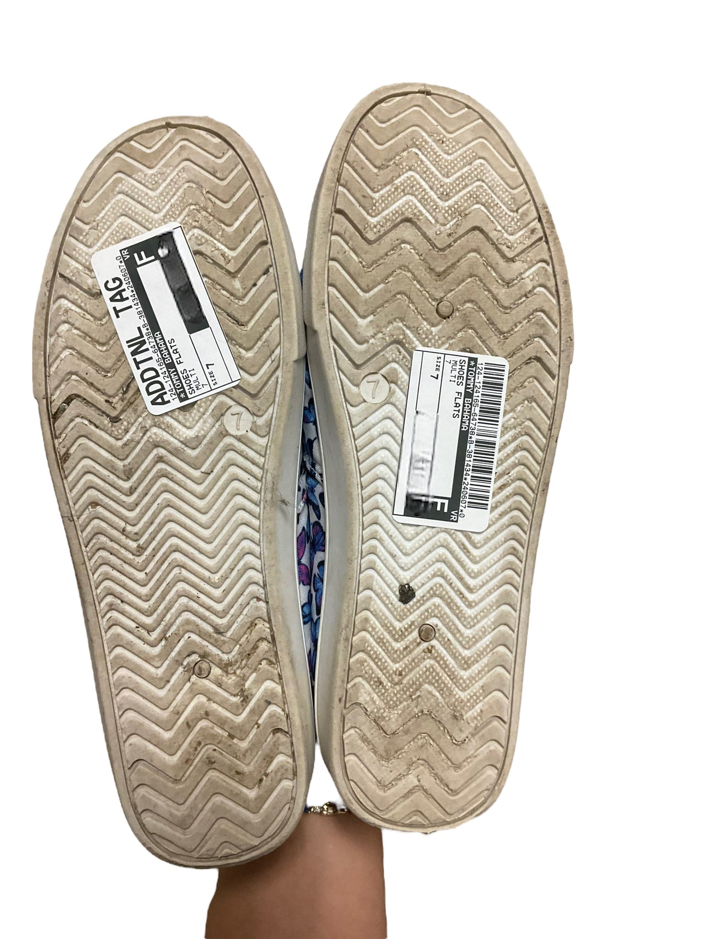 Multi-colored Shoes Flats Tommy Bahama, Size 7