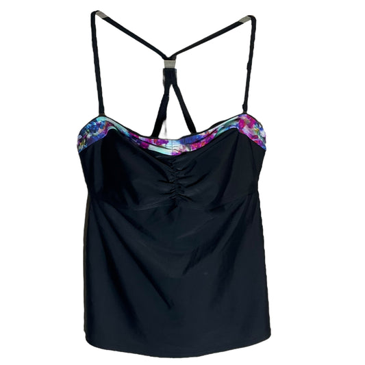 Black Swimsuit Top Athleta, Size 38