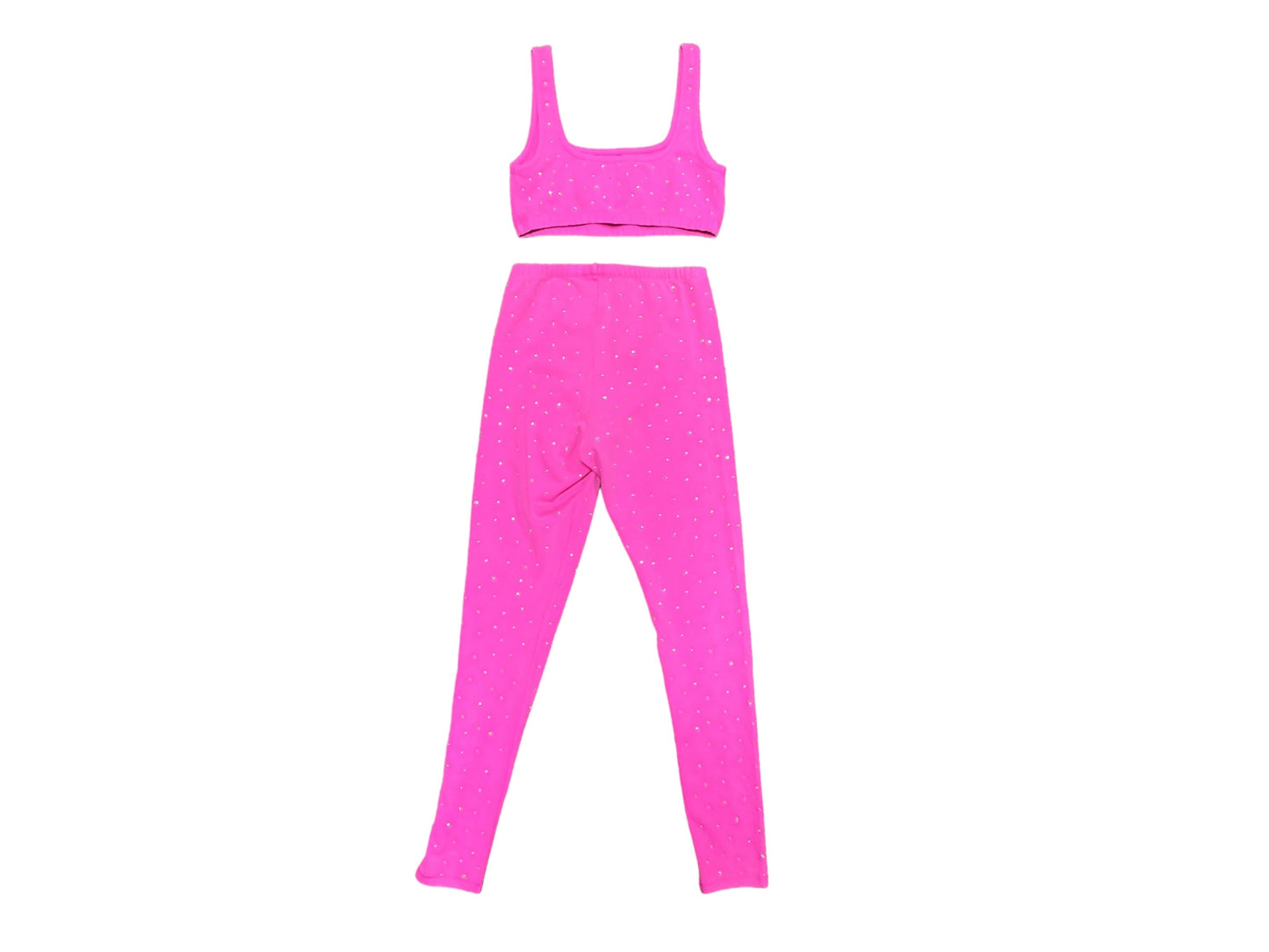 Pink Athletic Pants 2pc Skims, Size S