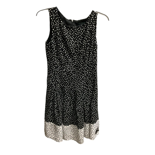 Polkadot Pattern Dress Casual Short Lauren By Ralph Lauren, Size 6