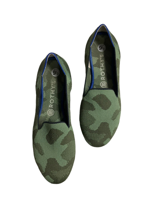 Camouflage Print Shoes Flats Rothys, Size 9.5