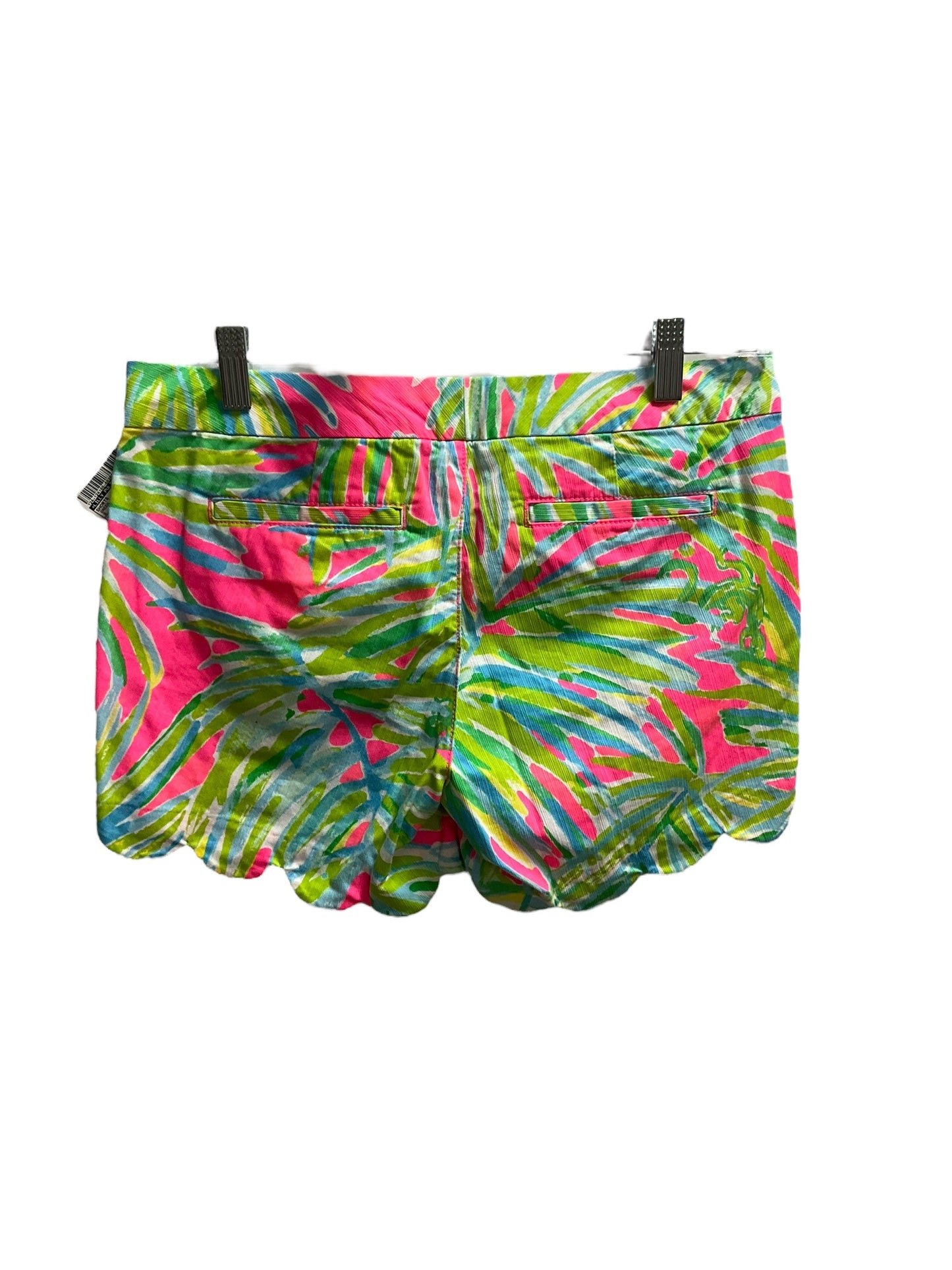 Green & Pink Shorts Lilly Pulitzer, Size 0