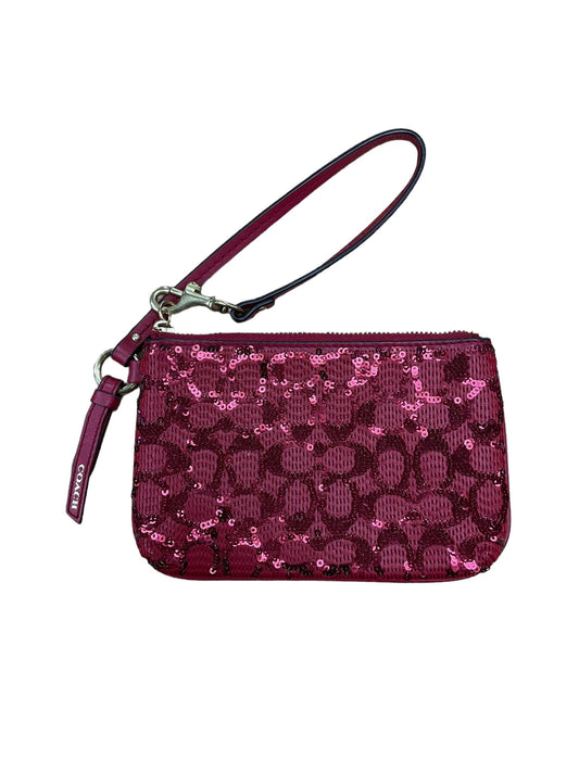 Wristlet Designer By Coach, Size: Small