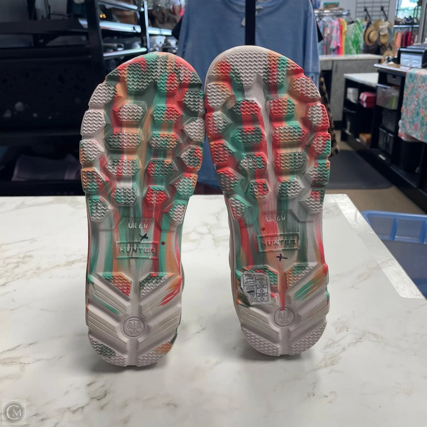 Sandals Flats By Hunter In Multi-colored, Size: 9