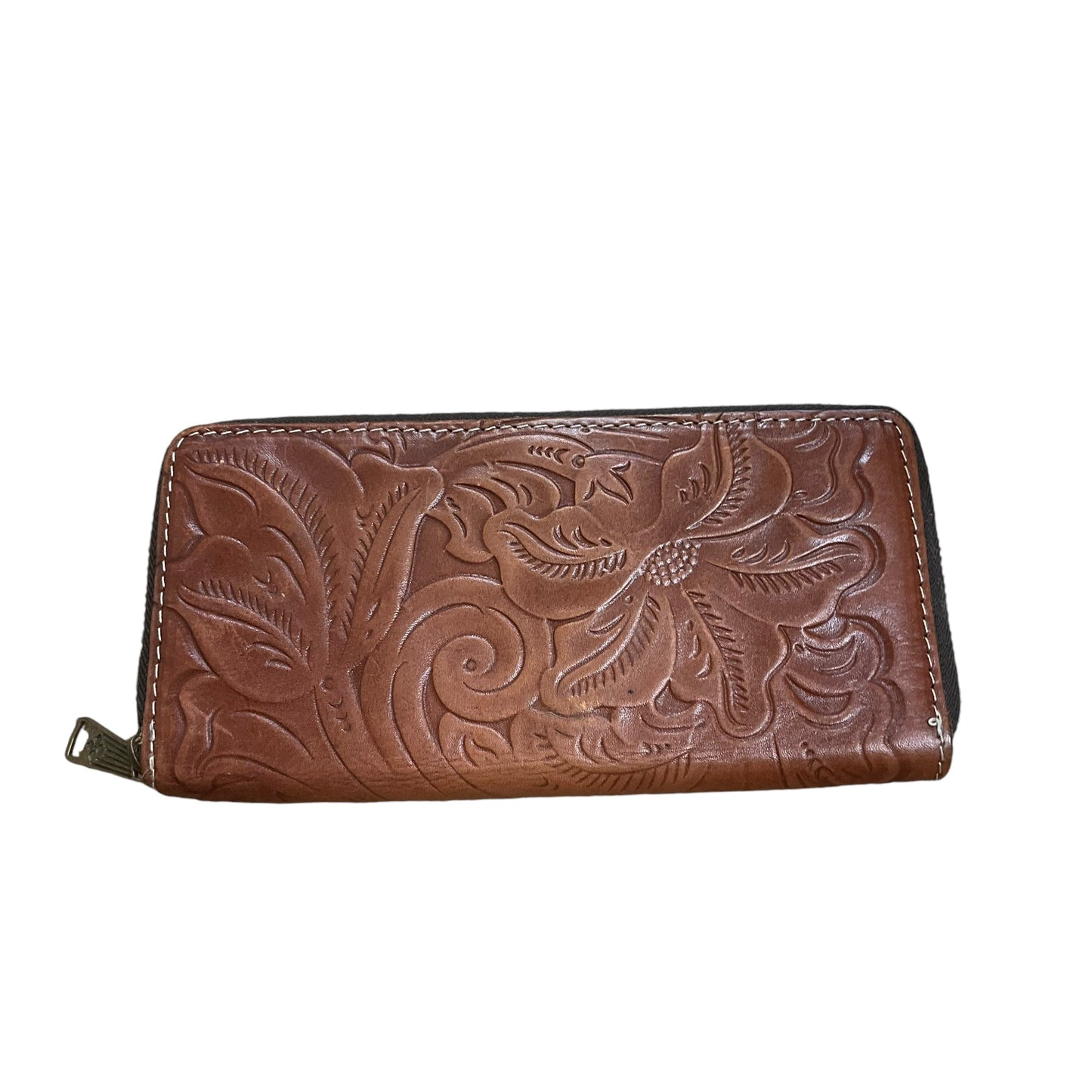 Wallet Leather By Patricia Nash, Size: Large