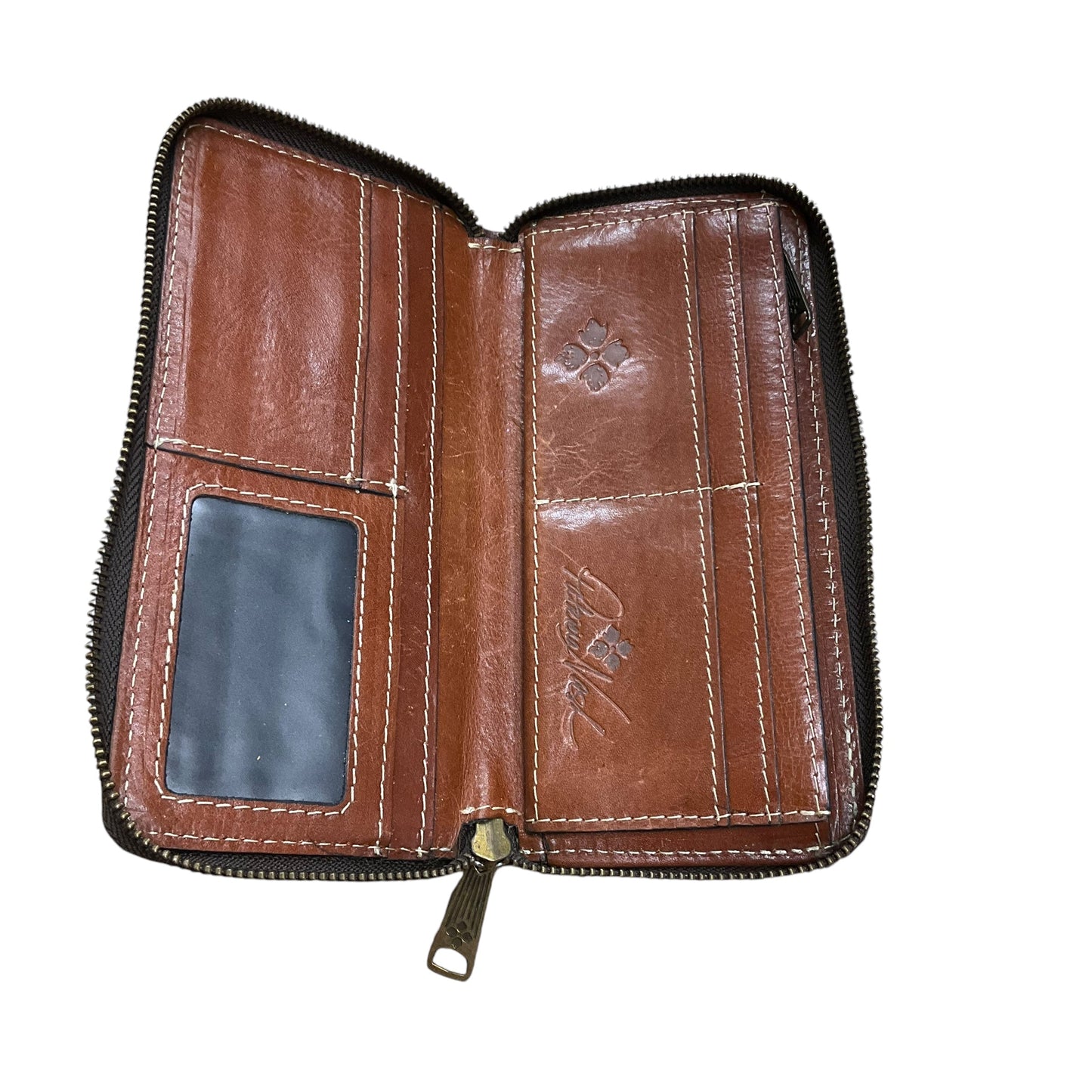 Wallet Leather By Patricia Nash, Size: Large